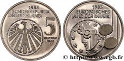 ALLEMAGNE 5 Mark Proof / année européenne de la musique 1985 Stuttgart - F
