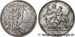 SWITZERLAND 5 Francs, concours de Tir de Lugano 1883 
