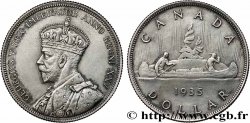 CANADA 1 Dollar Georges V jubilé d’argent 1935 