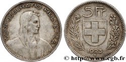 SUISSE 5 Francs Berger 1923 Berne