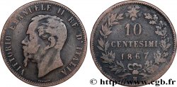 ITALIE 10 Centesimi Victor Emmanuel II 1867 Birmingham