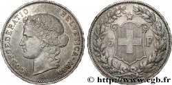SUISSE 5 Francs Helvetia 1894 Berne