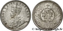 BRITISH INDIA 1 Rupee (Roupie) Georges V 1919 Bombay