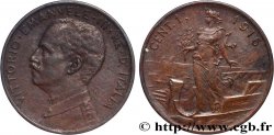 ITALIE 1 Centesimo Victor Emmanuel III 1916 Rome