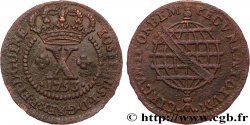 BRÉSIL - JOSEPH Ier 10 Réis  1753 Lisbonne TB+