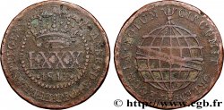 BRÉSIL - PRINCE JEAN REGENT 80 Réis  1812 Rio de Janeiro TB+
