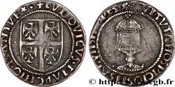 ITALIE - LOMBARDIE - MANTOUE - LOUIS III DE GONZAGUE Demi-teston  n.d. Mantoue TTB