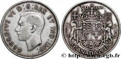 CANADA 50 Cents Georges VI 1943 