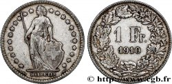 SCHWEIZ 1 Franc Helvetia 1910 Berne - B