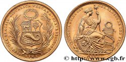 PERú - REPúBLICA 50 Soles liberté assise 1962 Lima