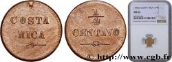 COSTA RICA 1/4 Centavo ND (1865) San José