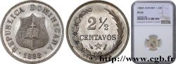 REPúBLICA DOMINICANA 2 1/2 Centavos Proof 1888 Paris