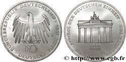 ALLEMAGNE 10 Mark 200e anniversaire de l’inauguration de la Porte de Brandebourg 1991 Berlin