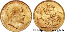 OR, PALLADIUM ET PLATINE INVESTISSEMENT 1 Souverain Edouard VII 1908 Perth TTB