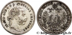 AUSTRIA 10 Kreuzer François-Joseph Ier 1872 Vienne