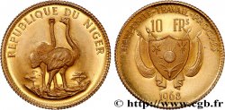 NIGER 10 Francs Proof 1968 