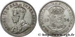 SOUTH AFRICA - UNION OF SOUTH AFRICA - GEORGE V 2 1/2 Shilling 1934 