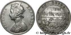 INDIA - BRITISH INDIA - BIKANIR STATE - VICTORIA Roupie 1892 Bikanir