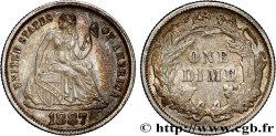 UNITED STATES OF AMERICA 1 Dime Liberté assise 1887 