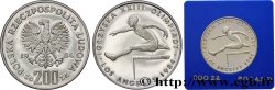 POLOGNE 200 Zlotych Proof XIIIe Jeux Olympiques d’hiver de Lake Placid 1984 Varsovie SPL