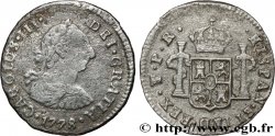 BOLIVIA 1/2 Real Charles III 1778 Potosi
