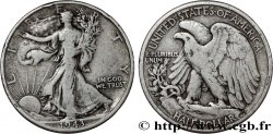 UNITED STATES OF AMERICA 1/2 Dollar Walking Liberty 1943 Denver