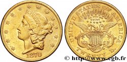 OR, PALLADIUM ET PLATINE INVESTISSEMENT 20 Dollars  Liberty  1870 Philadelphie TTB