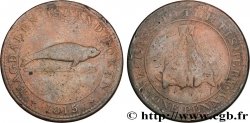 CANADA 1 Penny Token MAGDALEN ISLANDS 1815  TB+
