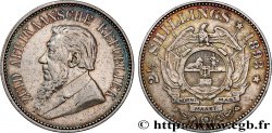 AFRIQUE DU SUD 2 1/2 Shillings président Kruger 1893  TTB
