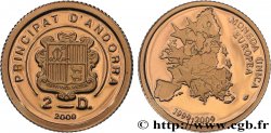 ANDORRA 2 Diners Proof 10 ans de l’Euro 2009