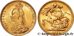 OR, PALLADIUM ET PLATINE INVESTISSEMENT 1 Souverain Victoria buste du jubilé 1889 Sydney TTB+