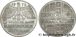 GERMANIA 5 Mark Proof Année européenne du patrimoine 1975 Stuttgart - F