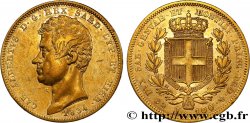 ITALY - KINGDOM OF SARDINIA - CHARLES-ALBERT 100 Lire 1834 Gênes