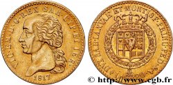 ITALY - KINGDOM OF SARDINIA - VICTOR-EMMANUEL I 20 Lire 1817 Turin