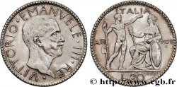 ITALY - KINGDOM OF ITALY - VICTOR-EMMANUEL III 20 Lire 1927 Rome 