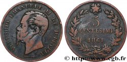 ITALIE 5 Centesimi Victor Emmanuel II 1861 Naples