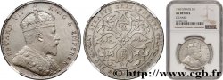 MALAISIE - ÉTABLISSEMENTS DES DÉTROITS 1 Dollar Edouard VII 1909 Bombay
