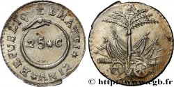 HAITI 25 Centimes an 12 (1815) 
