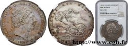 GRANDE-BRETAGNE - GEORGES III 1 Crown LX 1820  SPL NGC