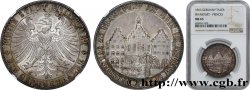 ALLEMAGNE - VILLE LIBRE DE FRANCFORT Thaler  1863 Francfort SPL63 NGC