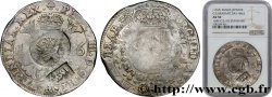 RUSSIE - ALEXIS MICHAILOVITCH Jefimok frappé sur un Patagon de 1646 (1655) Bruxelles SS50 NGC