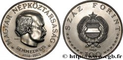 HONGRIE 100 Forint Ignác Semmelweis 1968 Budapest