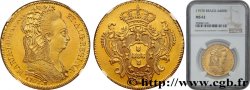 BRÉSIL - MARIE Ier Pièce de 6 400 reis ou Peça 1797 Rio de Janeiro SUP62