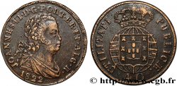 PORTUGAL - ROYAUME DU PORTUGAL - JEAN VI LE CLÉMENT 1 Pataco (40 Réis)  1822  TTB+