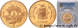 GUINÉE 5000 Francs Proof J.O. de Munich 1969 