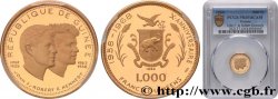 GUINÉE 1000 Francs Proof John et Robert Kennedy 1969 