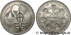 ÉTATS DE L AFRIQUE DE L OUEST (BCEAO) 500 Francs BCEAO 1972 Paris