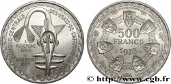 ÉTATS DE L AFRIQUE DE L OUEST (BCEAO) 500 Francs BCEAO 1972 Paris
