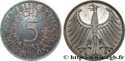 GERMANY 5 Mark aigle 1951 Stuttgart