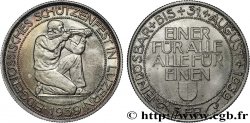 SWITZERLAND 5 Francs Tir de Lucerne (Luzern) 1939 Berne